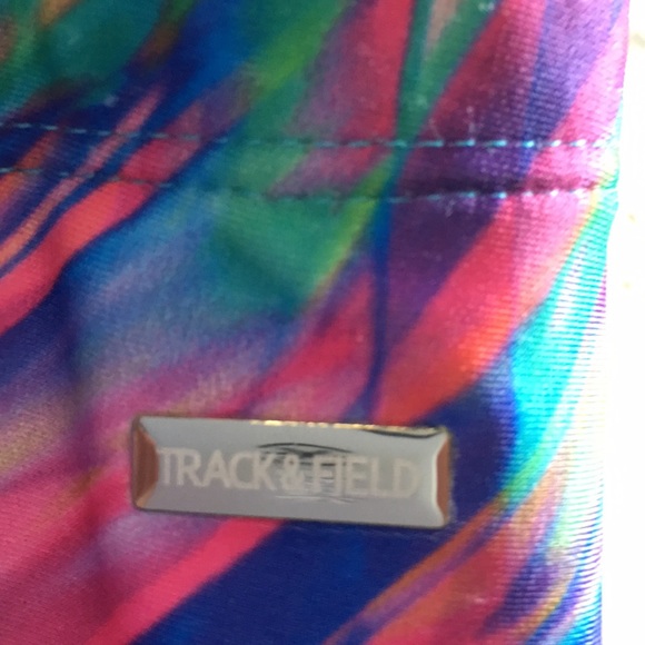 Track & field multi color legging sz s 57530 - Picture 3 of 4